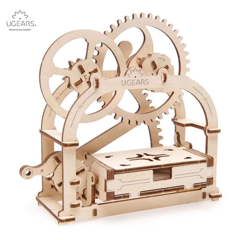 Scatola portabiglietti da visita - modelli UGEARS 4820184120211
