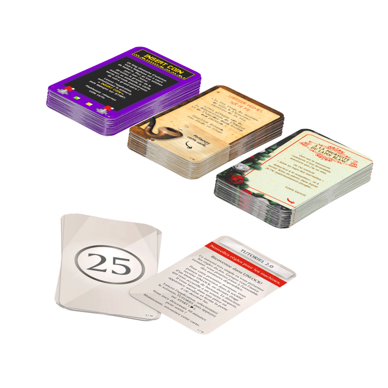 UNLOCK! Heroic Adventures Asmodee Escape Room Family 3558380064169