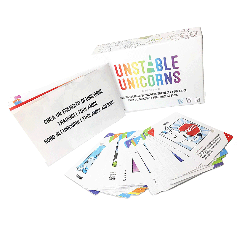 Unstable Unicorns Asmodee Carte Party Games 3558380079903