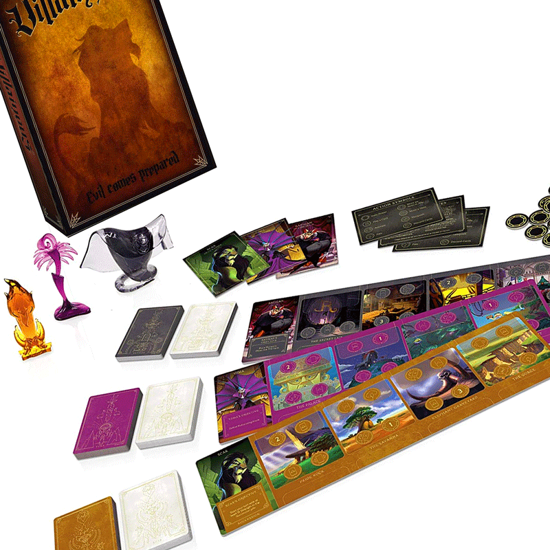 Disney Villainous - Evil Comes Prepared Revensburger Carte Family 4005556268894