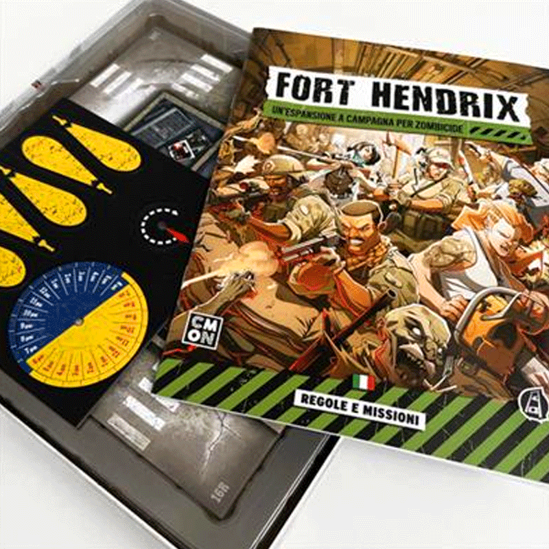 Zombicide 2a ed - Fort Hendrix Asmodee Miniature Esperti 3558380094654