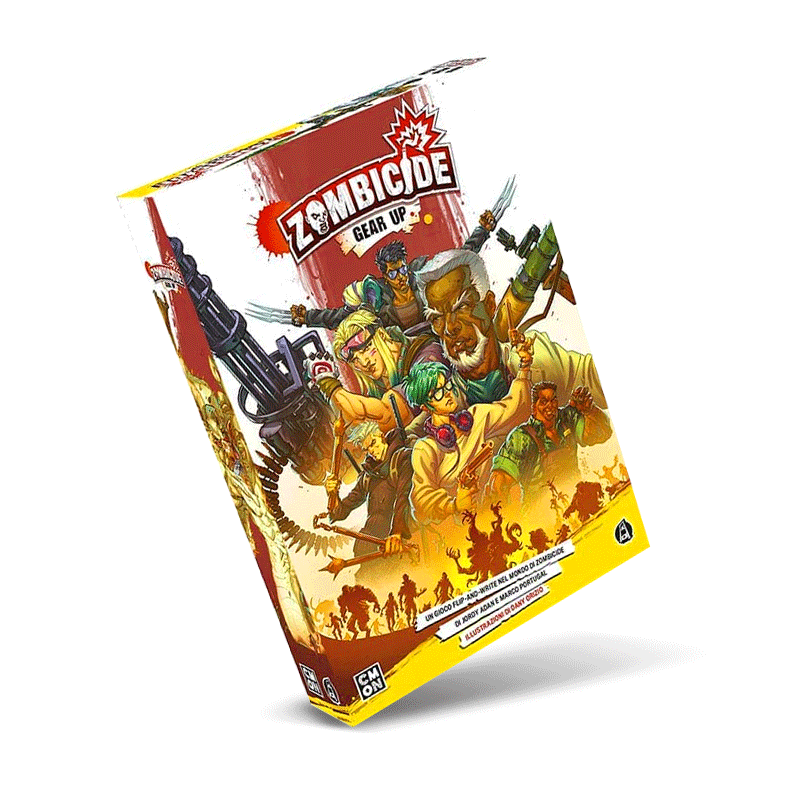 Zombicide Gear Up Asmodee Cooperativi Esperti 3558380097303