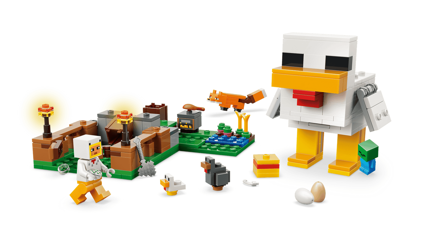 Fattoria di galline LEGO Minecraft 21585