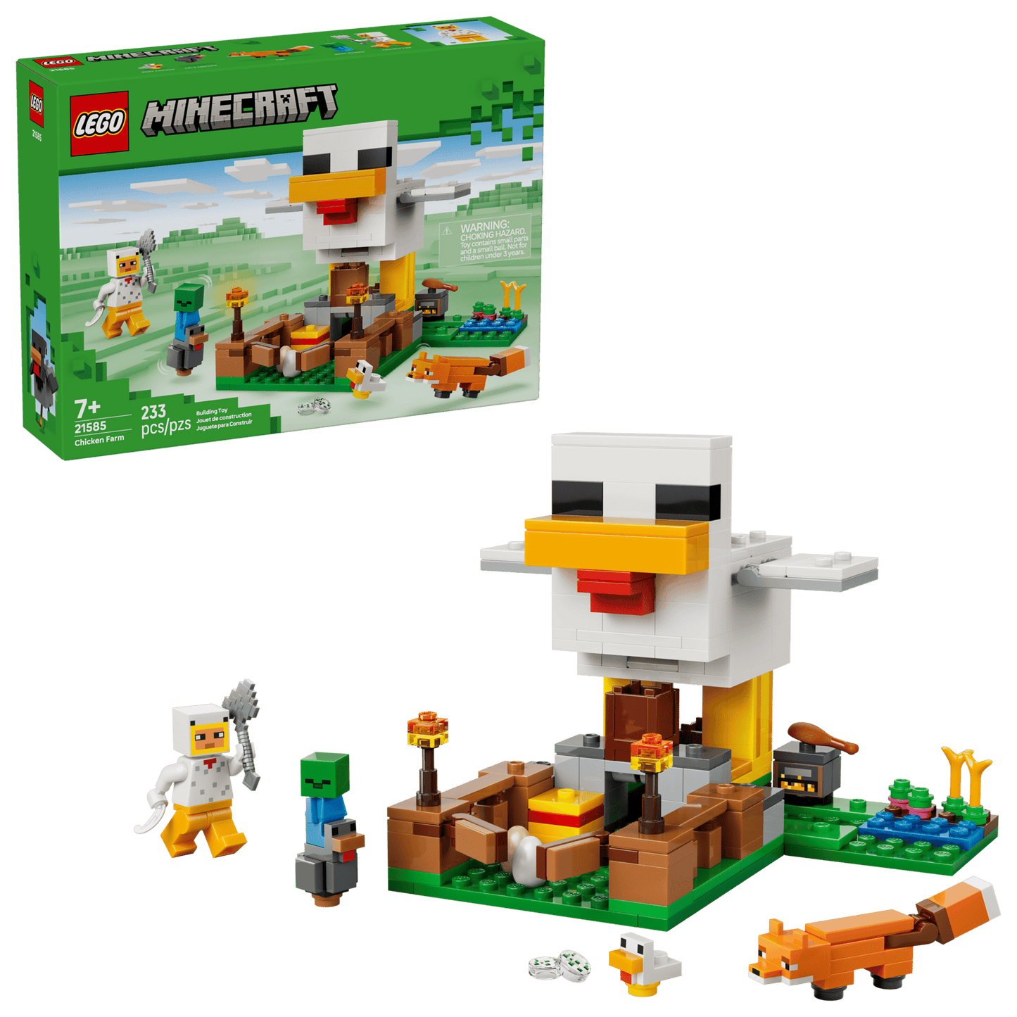 Fattoria di galline LEGO Minecraft 21585