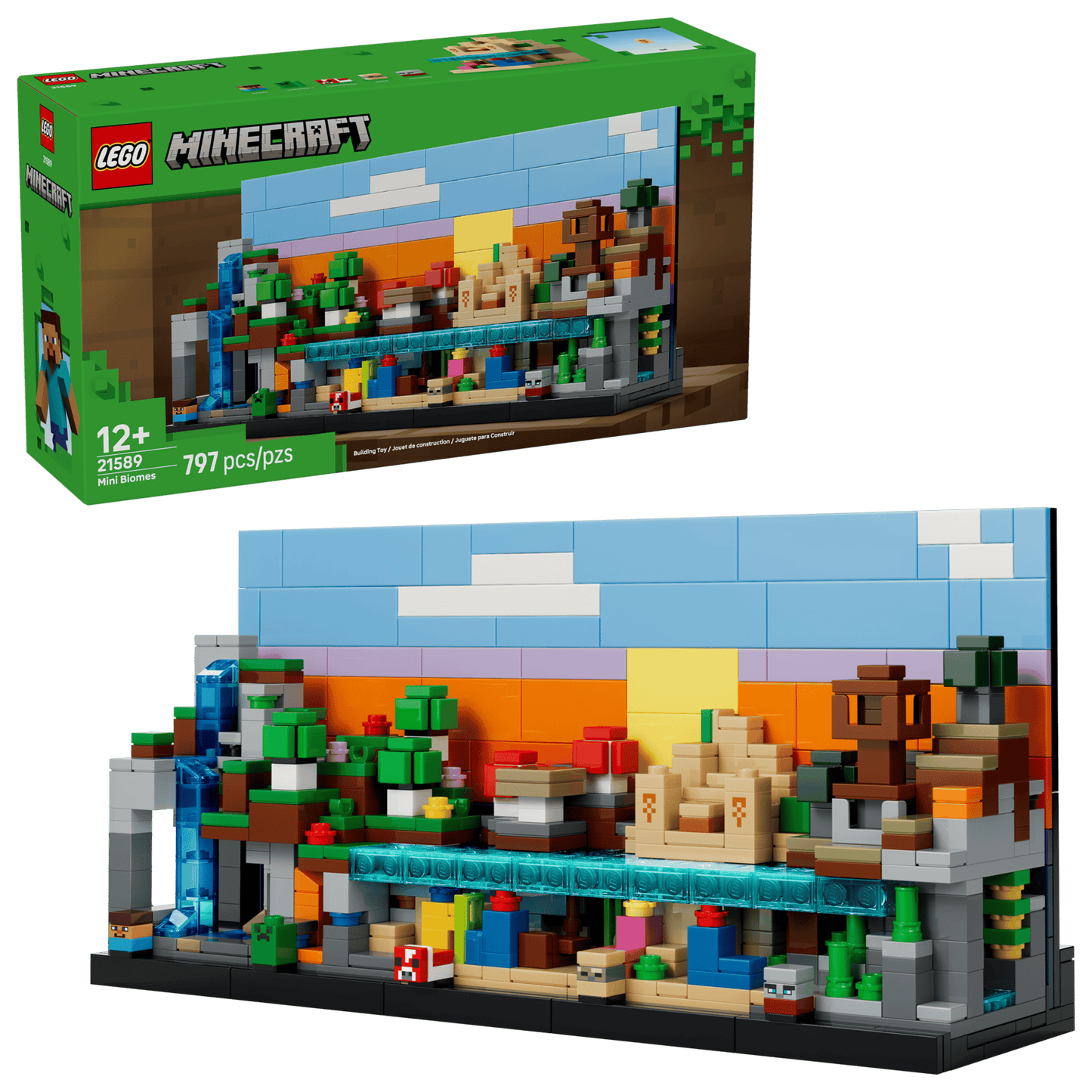 Mini-biomi LEGO Minecraft 21589