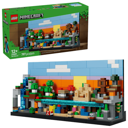 Mini-biomi LEGO Minecraft 21589