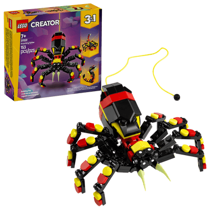 Animali Selvatici: Ragno Trasformista 3 in 1 LEGO Creator 31159