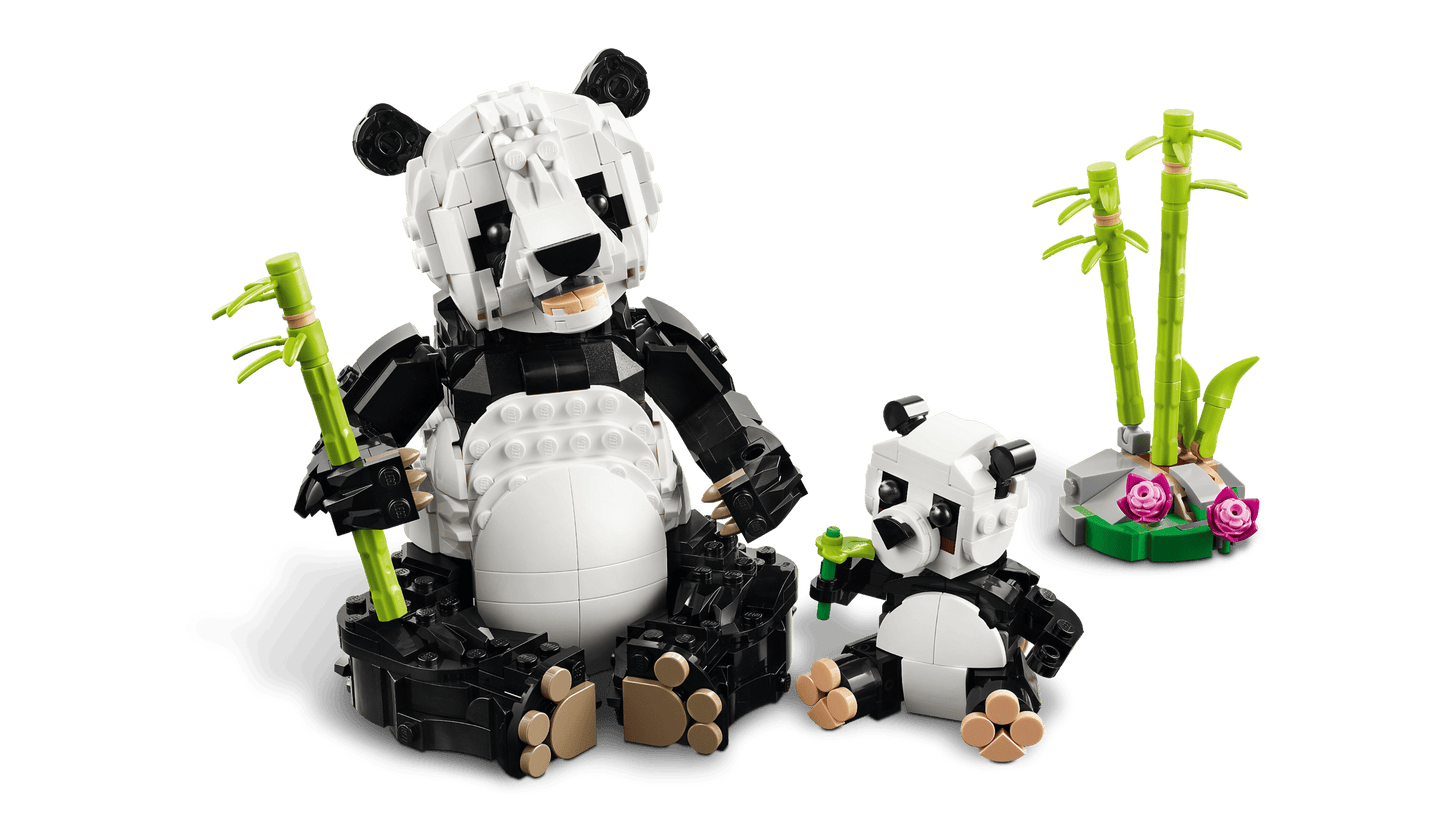 Famiglie di Animali: Panda 3 in 1 LEGO Creator 31165