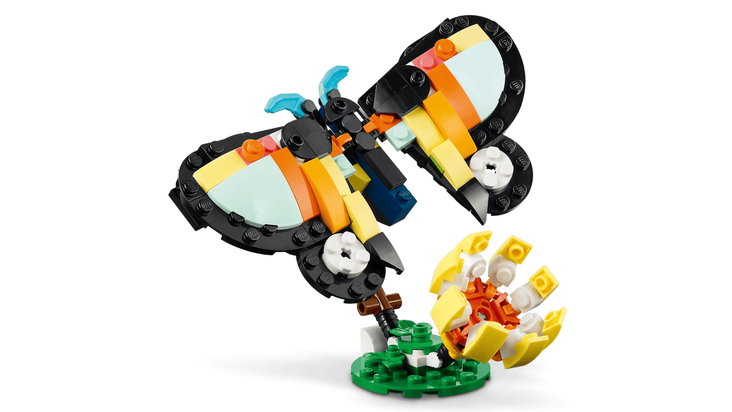 Animali Selvatici: Tucano Tropicale 3 in 1 LEGO Creator 31173