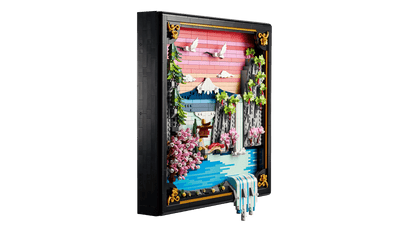 Paesaggio giapponese con ciliegi fioriti LEGO ART 31218