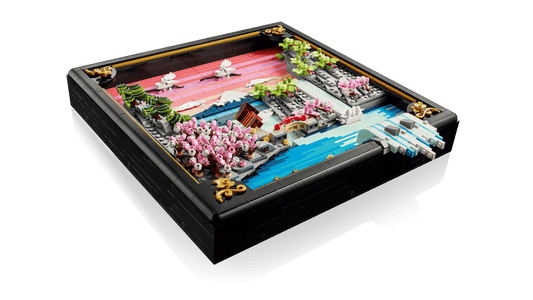 Paesaggio giapponese con ciliegi fioriti LEGO ART 31218