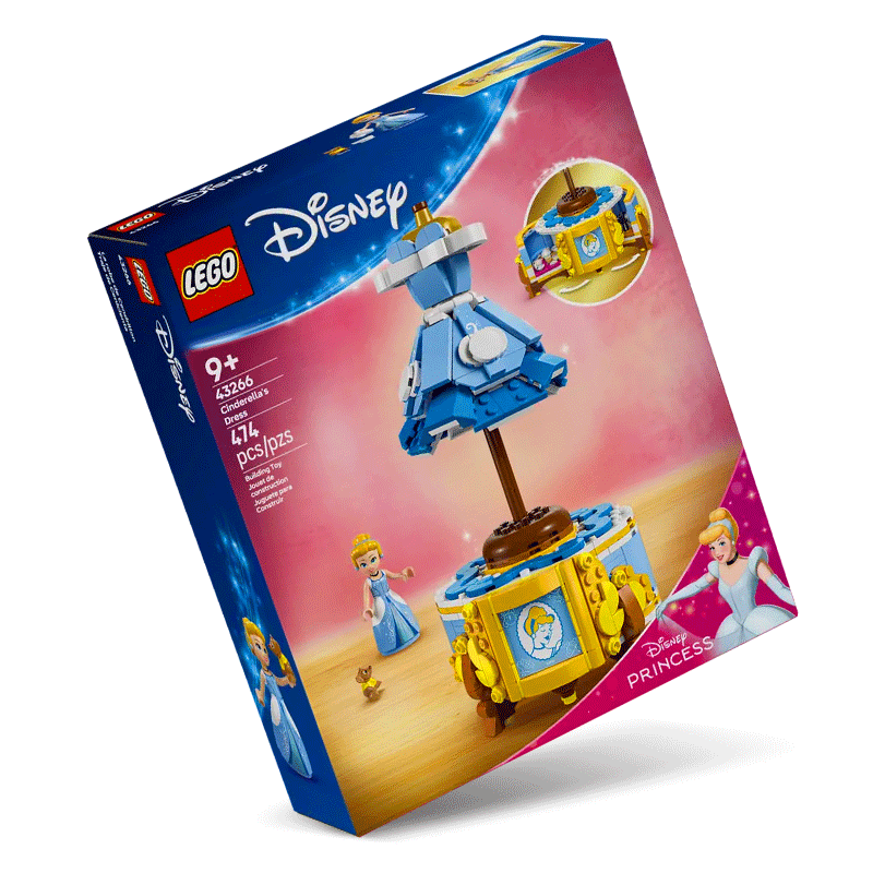 Abito di Cenerentola LEGO Disney 43266