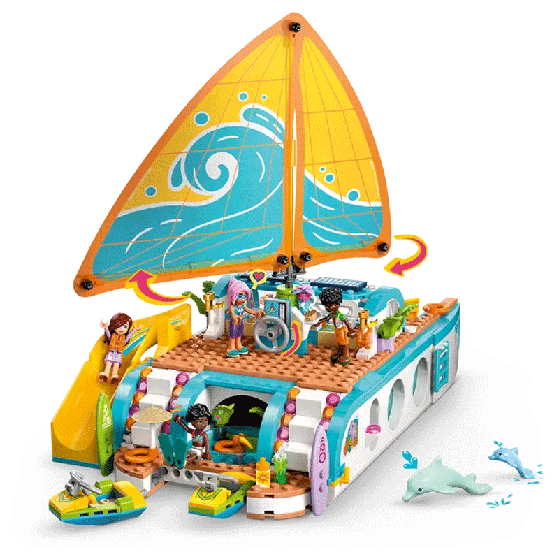 Avventura sul Catamarano LEGO Friends 42664