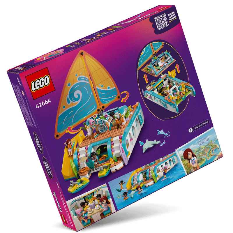 Avventura sul Catamarano LEGO Friends 42664