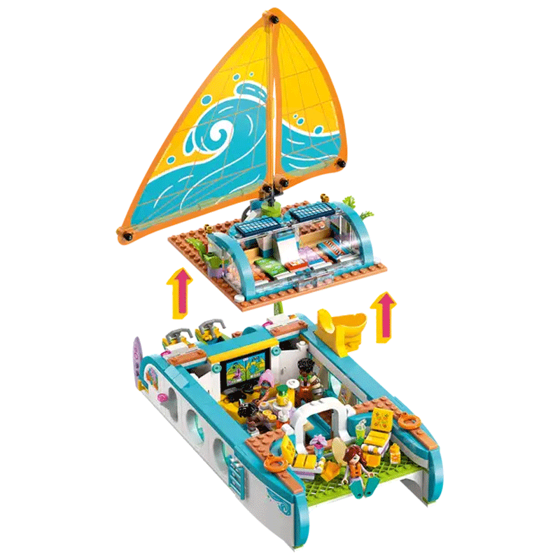 Avventura sul Catamarano LEGO Friends 42664