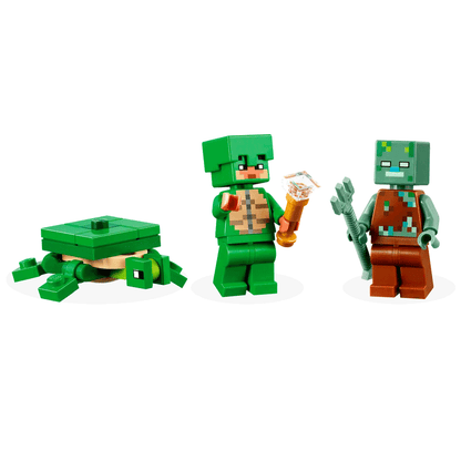 Beach House della tartaruga LEGO Minecraft 21254