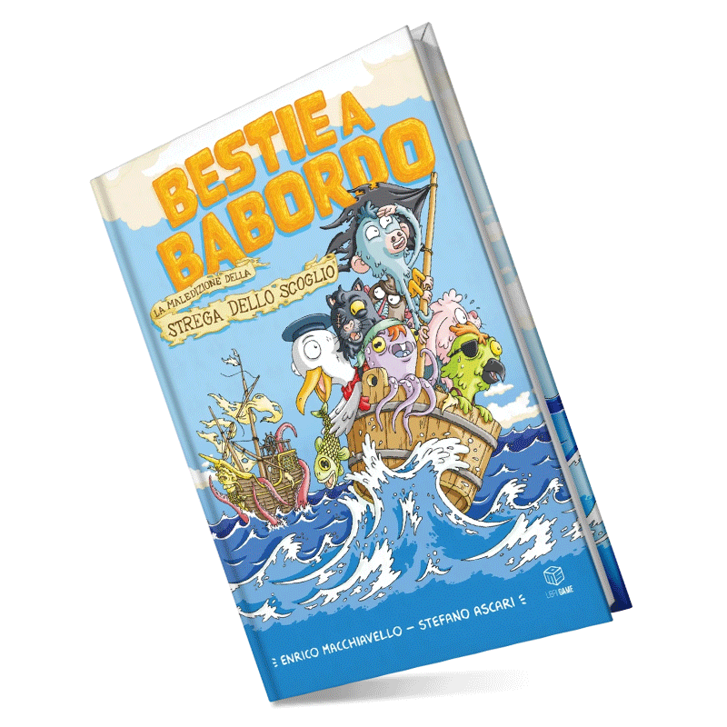 Bestie a Babordo MS Edizioni fumetto gioco librigame 9791255770817