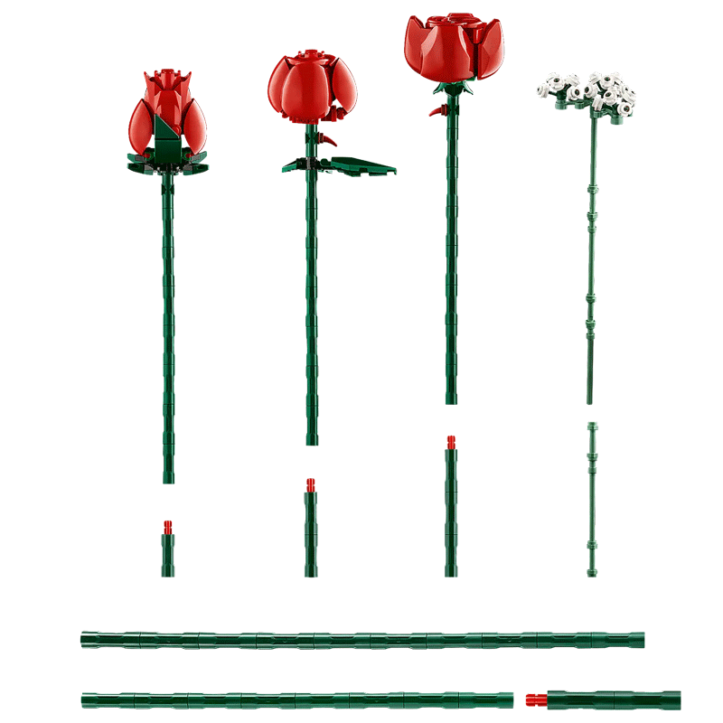 Bouquet di rose Lego Botanicals 10328