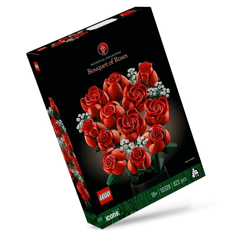 Bouquet di rose Lego Botanicals 10328