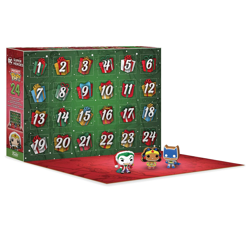 Calendario dell’Avvento DC Super Heroes Funko Pop 889698730778