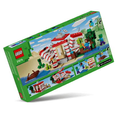 Casa nella Giungla Esplosiva LEGO Minecraft 21275