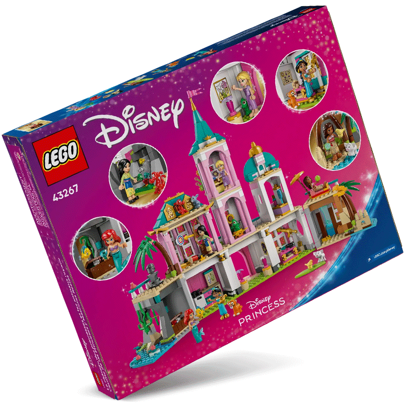 Castello della Principessa e Animali Reali LEGO Disney 43267