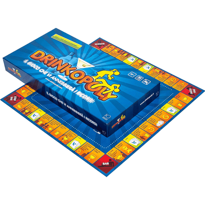 Drinkopoly Kudos Studio party games 3859892497309