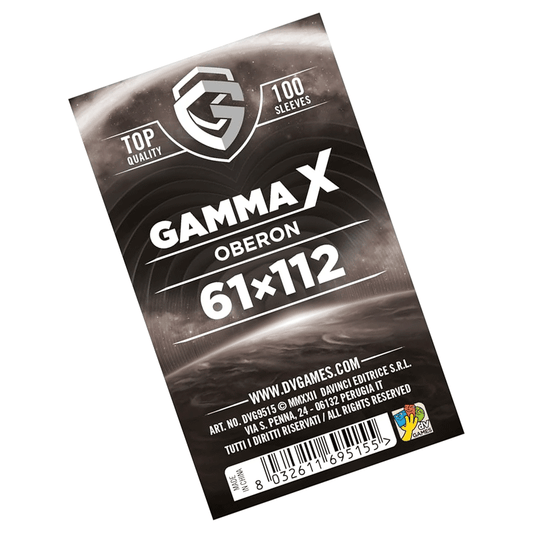 GAMMA X OBERON 61X112mm bustine protettive 100 pz