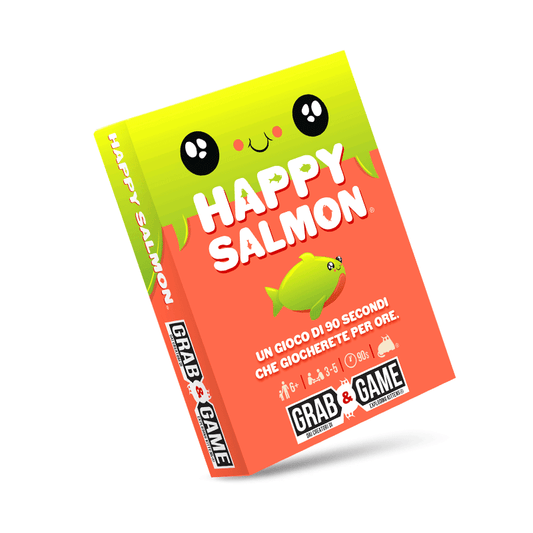 Happy Salmon Grab & Game Asmodee Carte Party Games 0810083049564