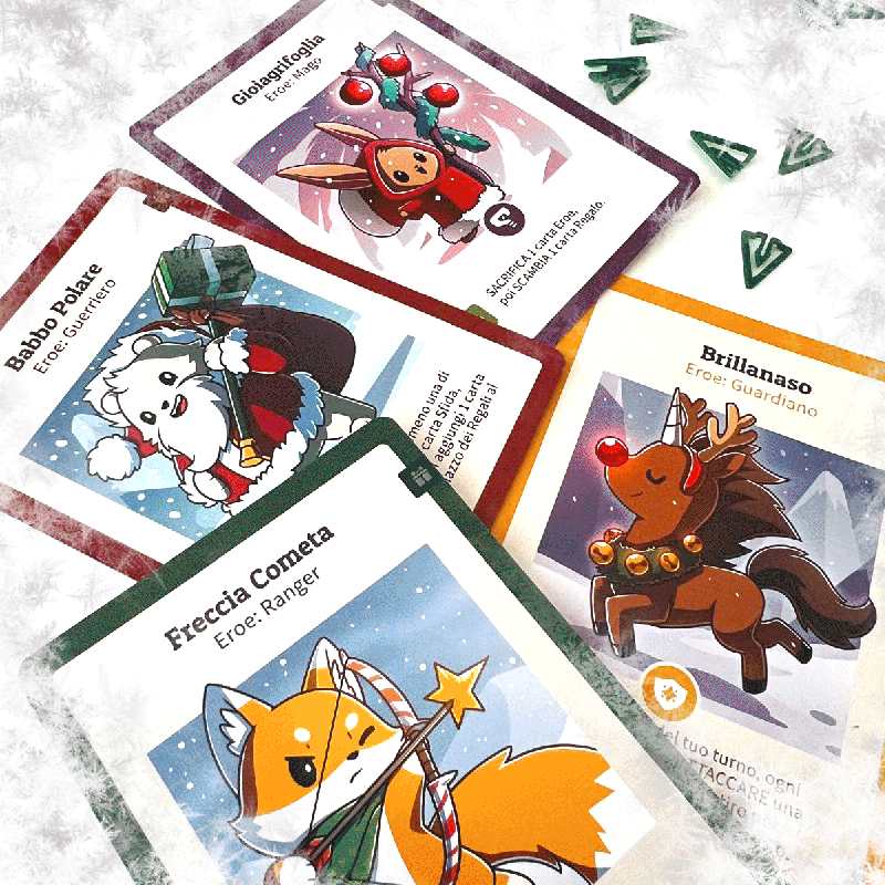 Asmodee TeeTurtle Here To Slay - Espansione Cadors & Regali (FR) - Gioco Di Carte Per Famiglie, 2-6 Giocatori, 30 Min