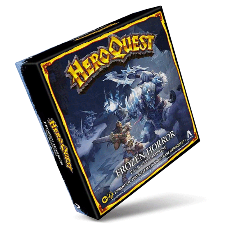 HeroQuest espansione Frozen Horror Ita Hasbro Gaming 5010994172404