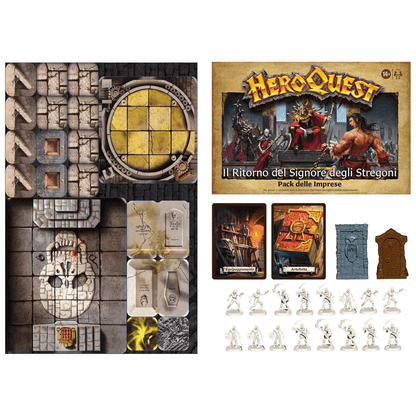 Heroquest espansione Il Ritorno del Signore degli Stregoni Hasbro 5010993938865