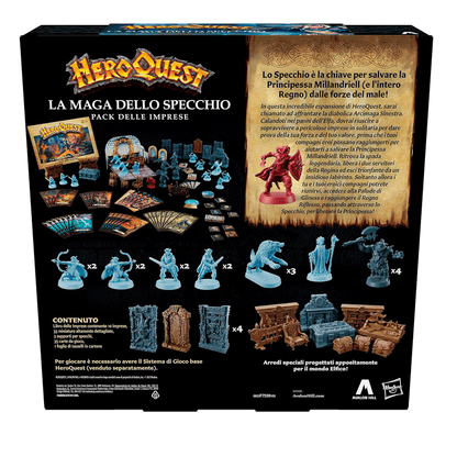 Heroquest espansione La Maga dello Specchio Hasbro Avventura Family 5010994205027