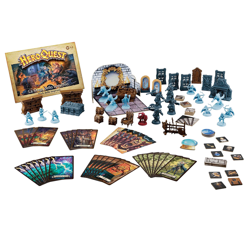 Heroquest espansione La Maga dello Specchio Hasbro Avventura Family 5010994205027