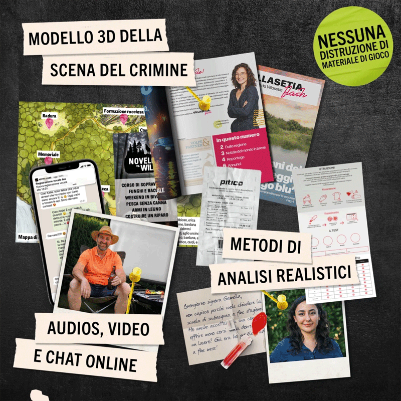 Hidden Games - Il Killer del Campeggio Ms Edizioni Investigativi Esperti 9791255770589