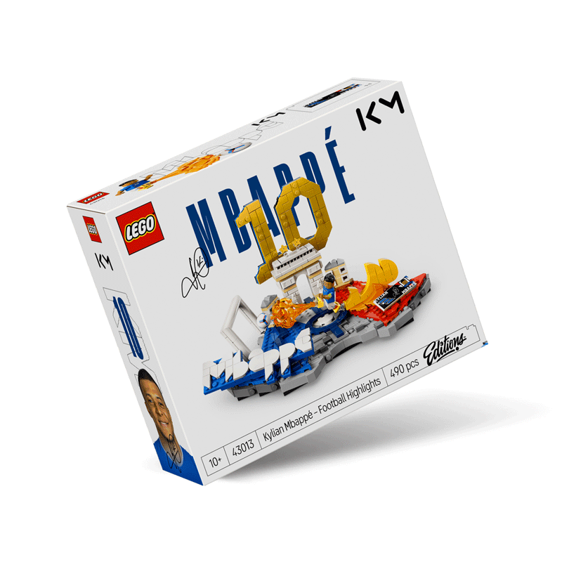Kylian Mbappé – Highlights calcistici Lego Editions 43013