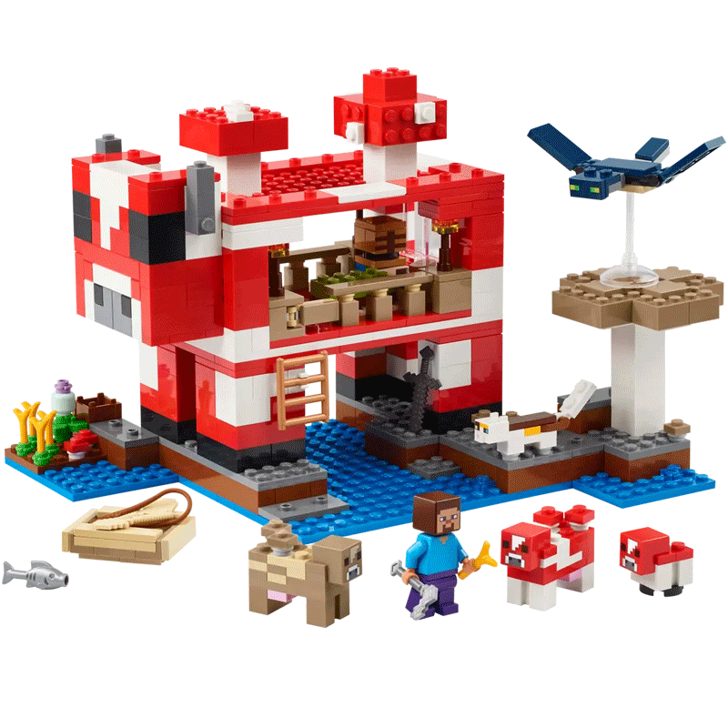 La Casa del Mooshroom LEGO Minecraft 21270