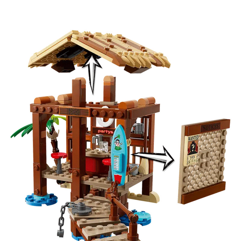 La capanna del Villaggio Foosha One Piece LEGO 75636