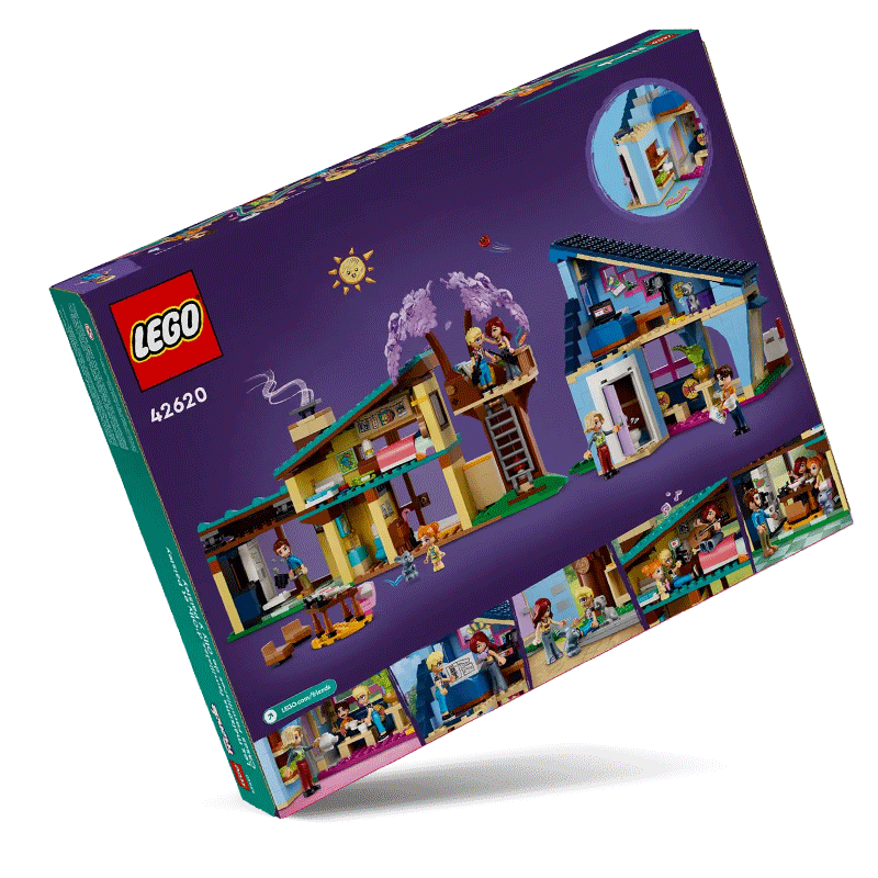 Le Case di Olly e Paisley LEGO Friends 42620