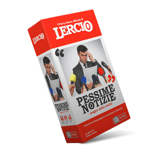 Lercio Pessime Notizie MS Edizioni carte party games 8051772020613