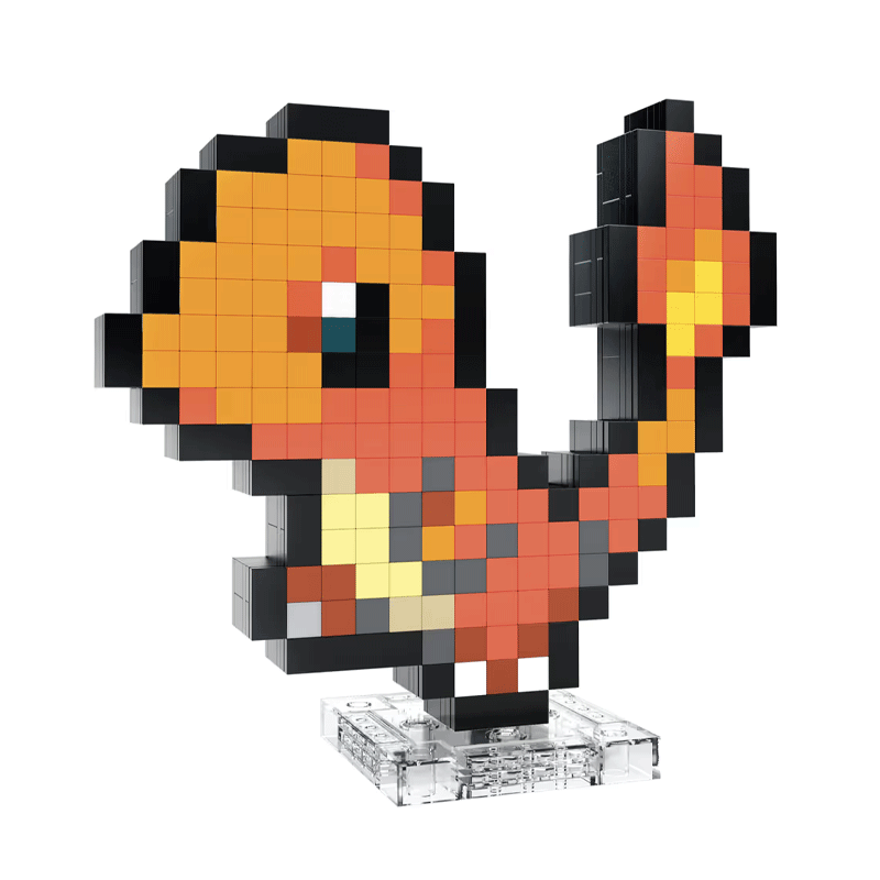 MEGA Construx Pokémon Pixel Art: Charmander 194735190799