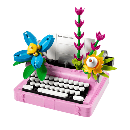 Macchina da scrivere con fiori 3 in 1 LEGO Creator 31169
