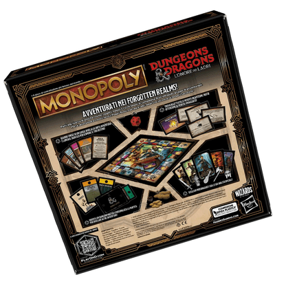 Monopoly Dungeons & Dragons: L'Onore dei Ladri Hasbro Gaming Avventura Family 5010994202071
