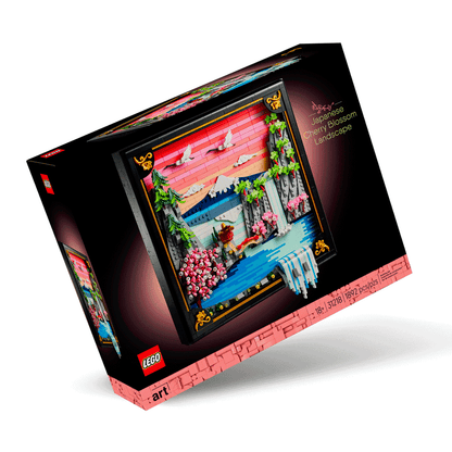 Paesaggio giapponese con ciliegi fioriti LEGO ART 31218