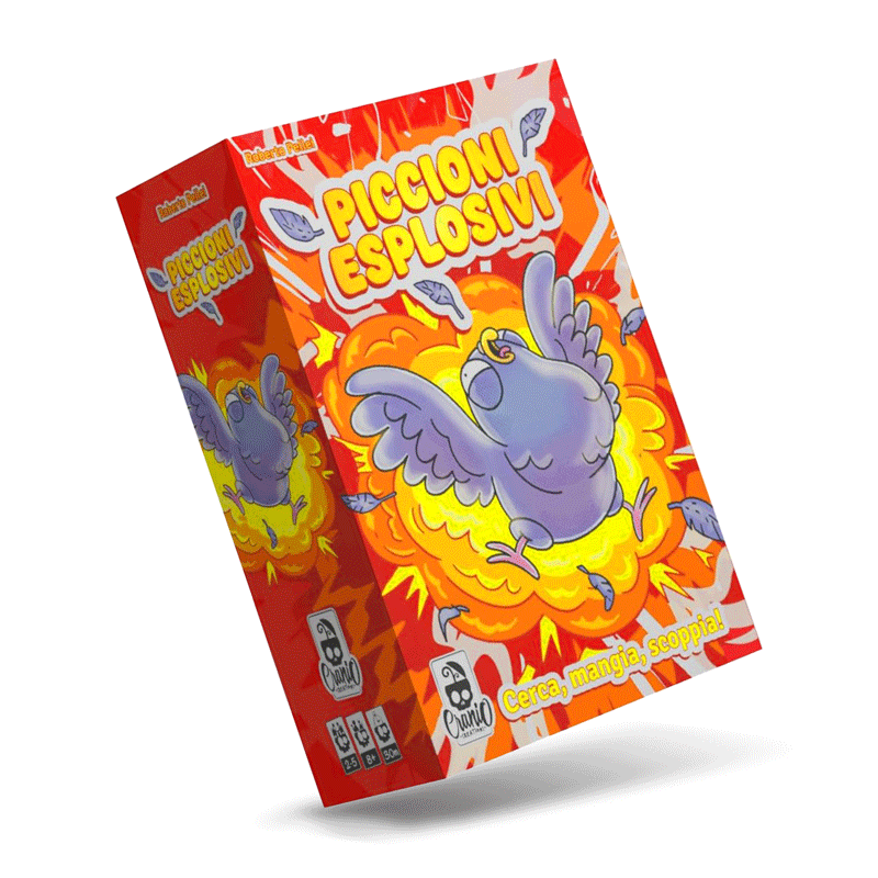 Piccioni esplosivi Cranio Creations Carte Party game 8034055587102