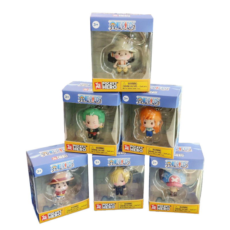 Poket Hero portachiavi One Piece Serie 2 Luffy 4895217519218