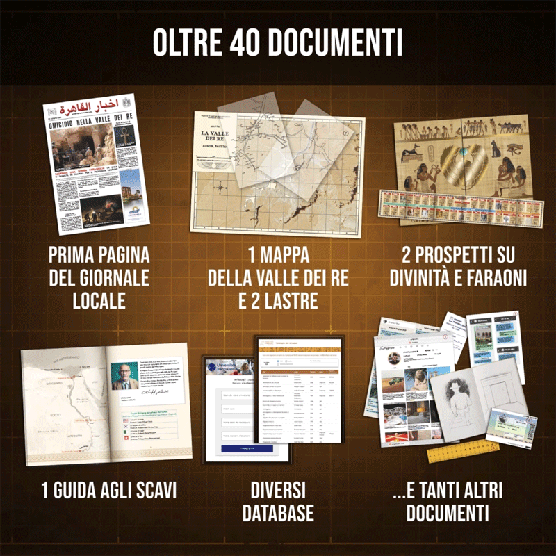 Profiler - Mistero nella Valle dei Re Ms Edizioni Investigativi Esperti 9791255770565