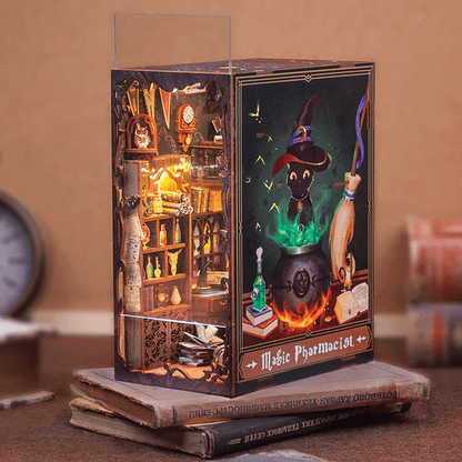 Puzzle 3D Magic Pharmacist Book Nook Kit CuteBee