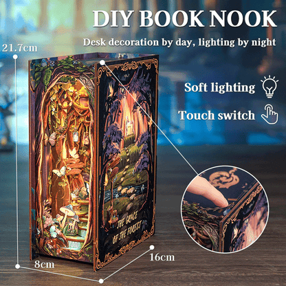 Puzzle 3D The Grace of Forest Book Nook Kit CuteBee
