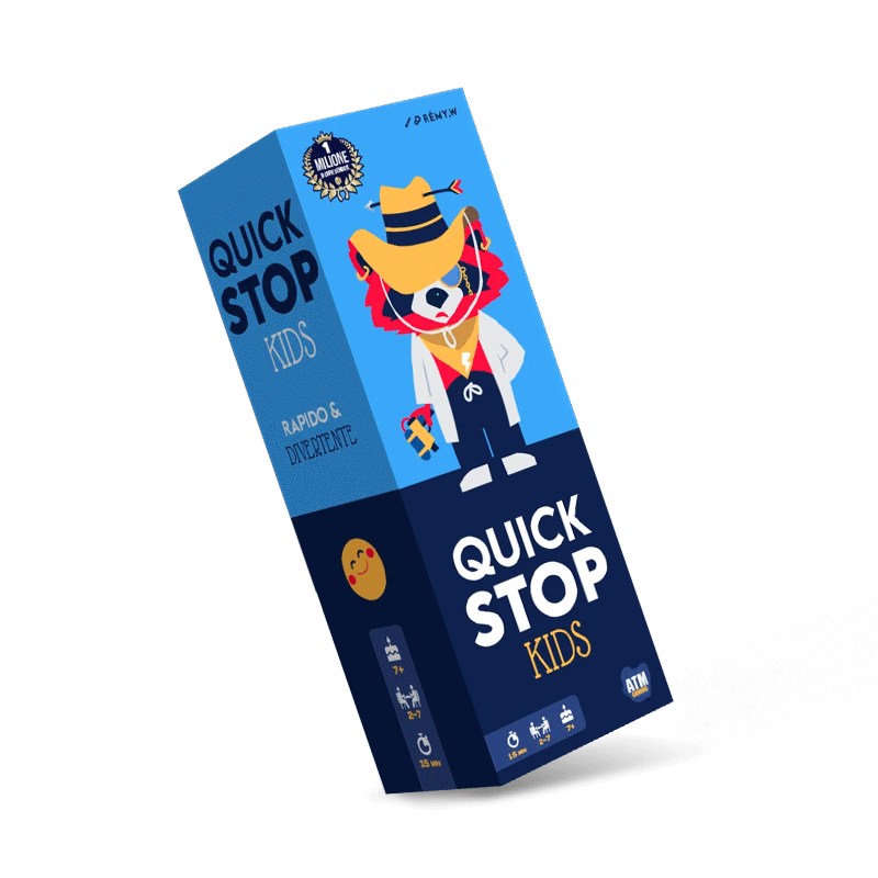 Quickstop Kids Asmodee Carte Party Games 3770037991127